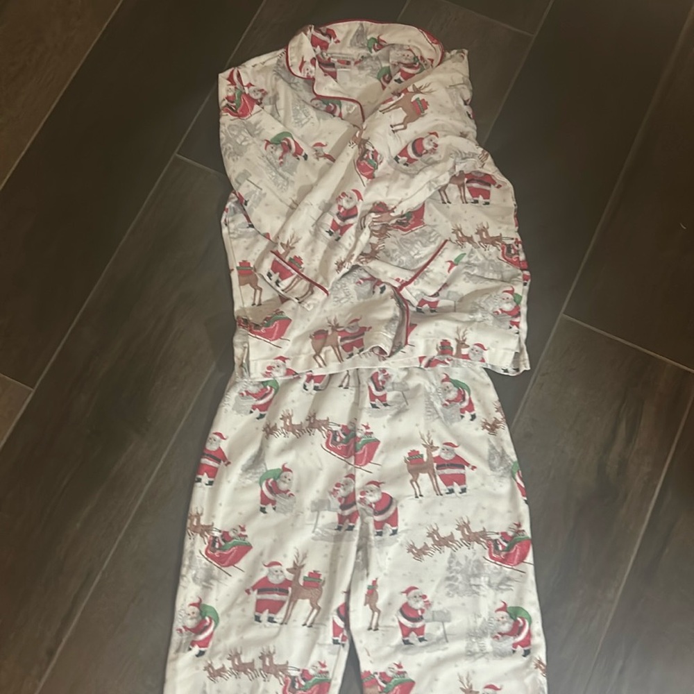 Pottery Barn Kids Christmas Pajama Set
